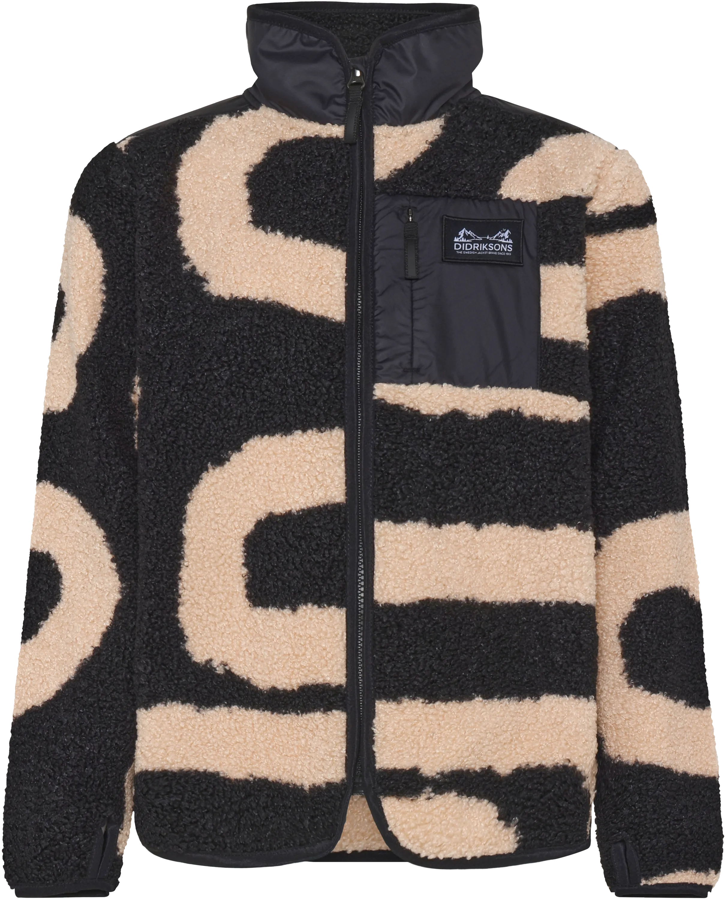 Didriksons Kids' Exa Printed Full Zip Didriksons Kids' Exa Printed Full Zip