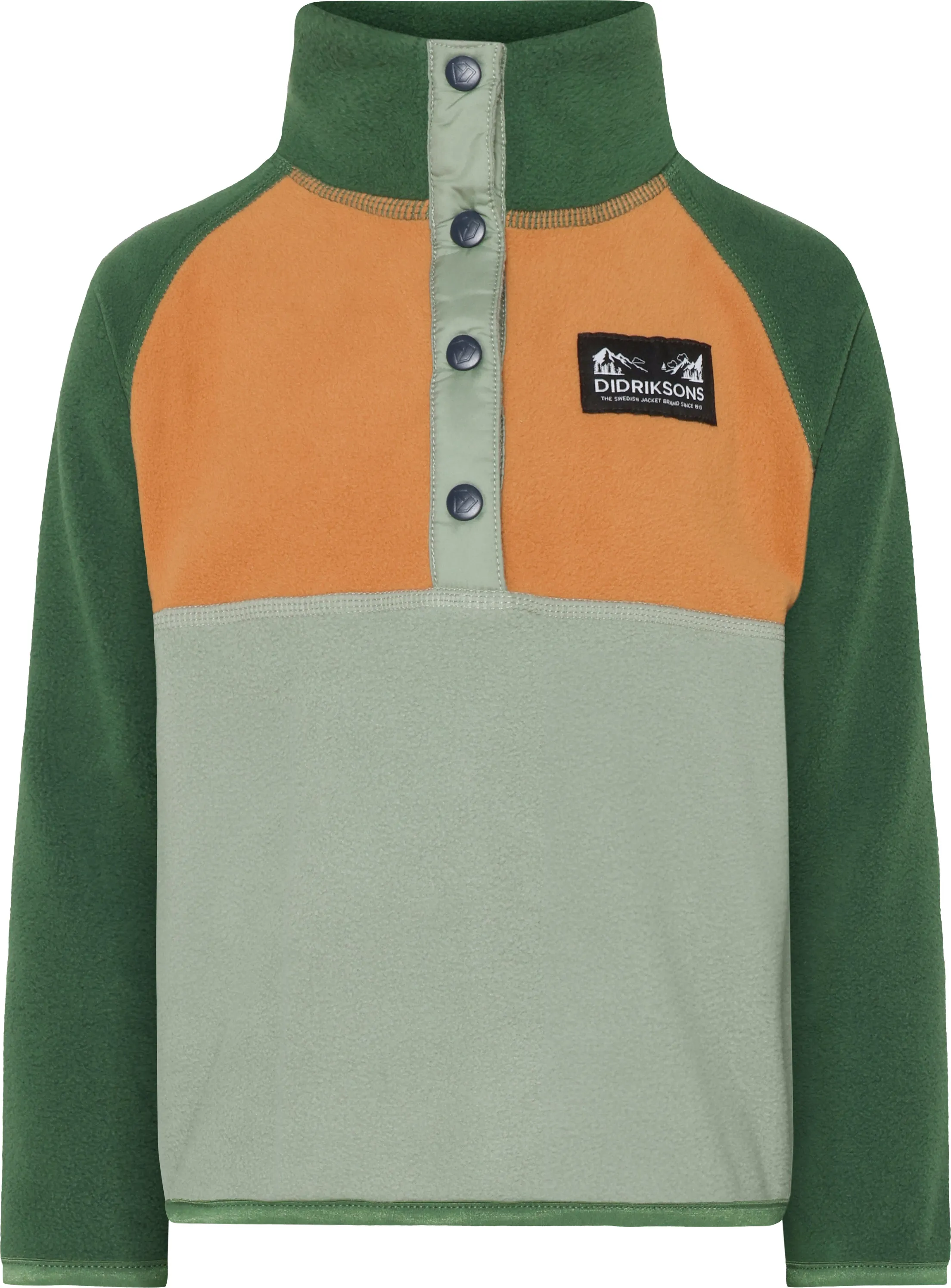 Didriksons Kids' Monte Half Button 4 Didriksons Kids' Monte Half Button 4