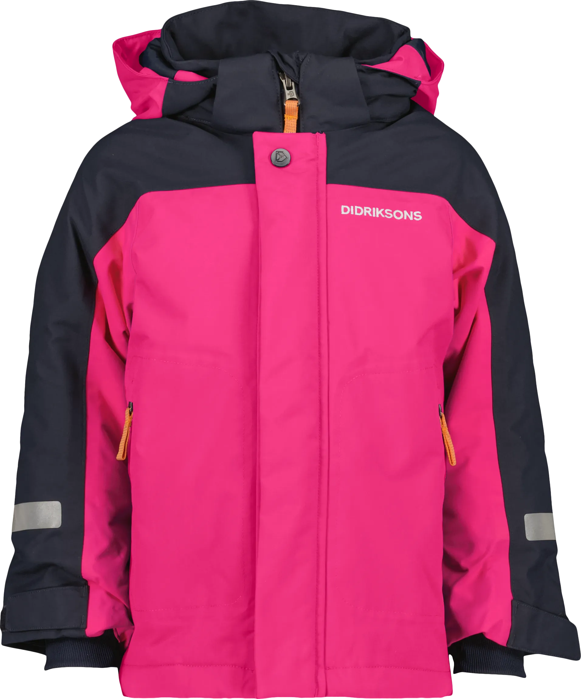 Didriksons Kids' Neptun Jacket 2, True pink, 110 Didriksons Kids' Neptun Jacket 2, True pink, 110