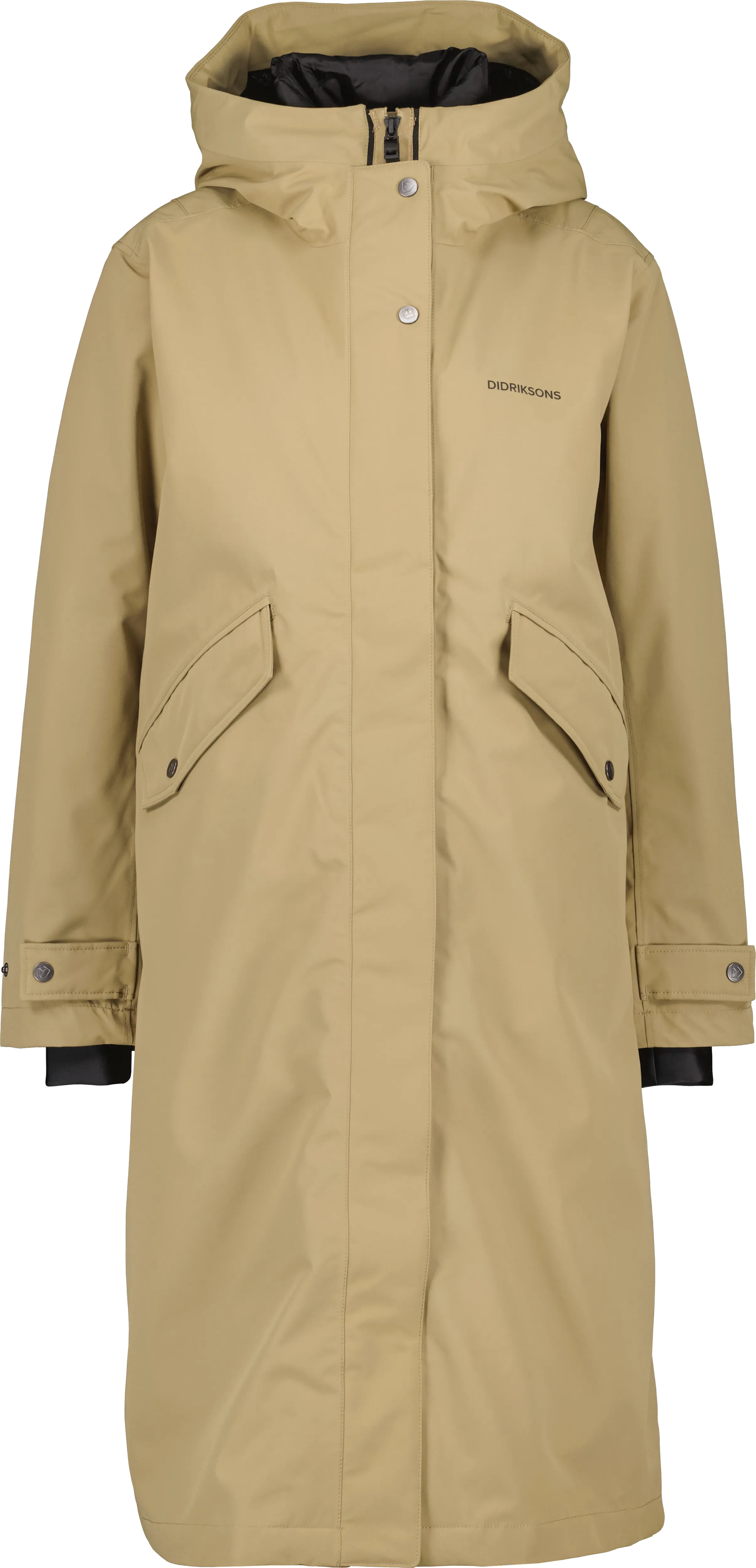 Didriksons Women's Mia Parka Long, Wood