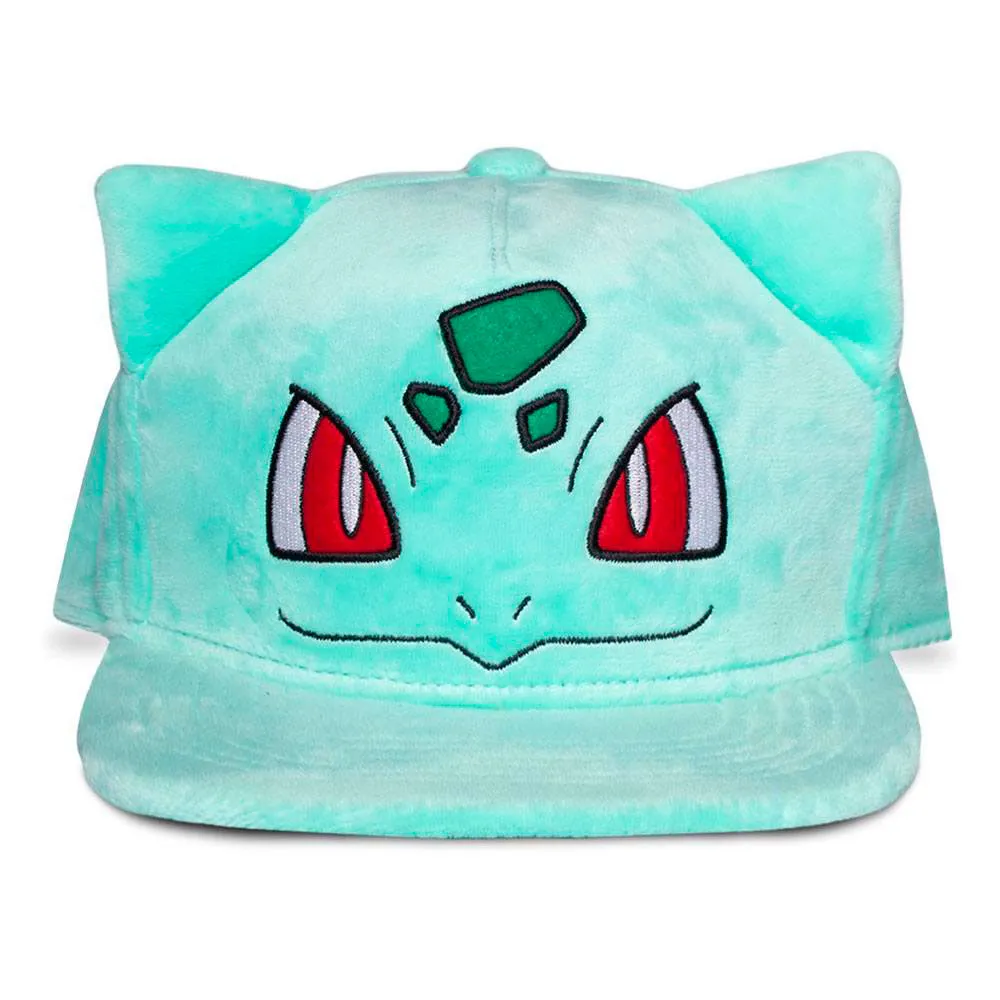 Difuzed Pokemon Bulbasaur Plush Cap, Multicolor, One Size Difuzed Pokemon Bulbasaur Plush Cap, Multicolor, One Size