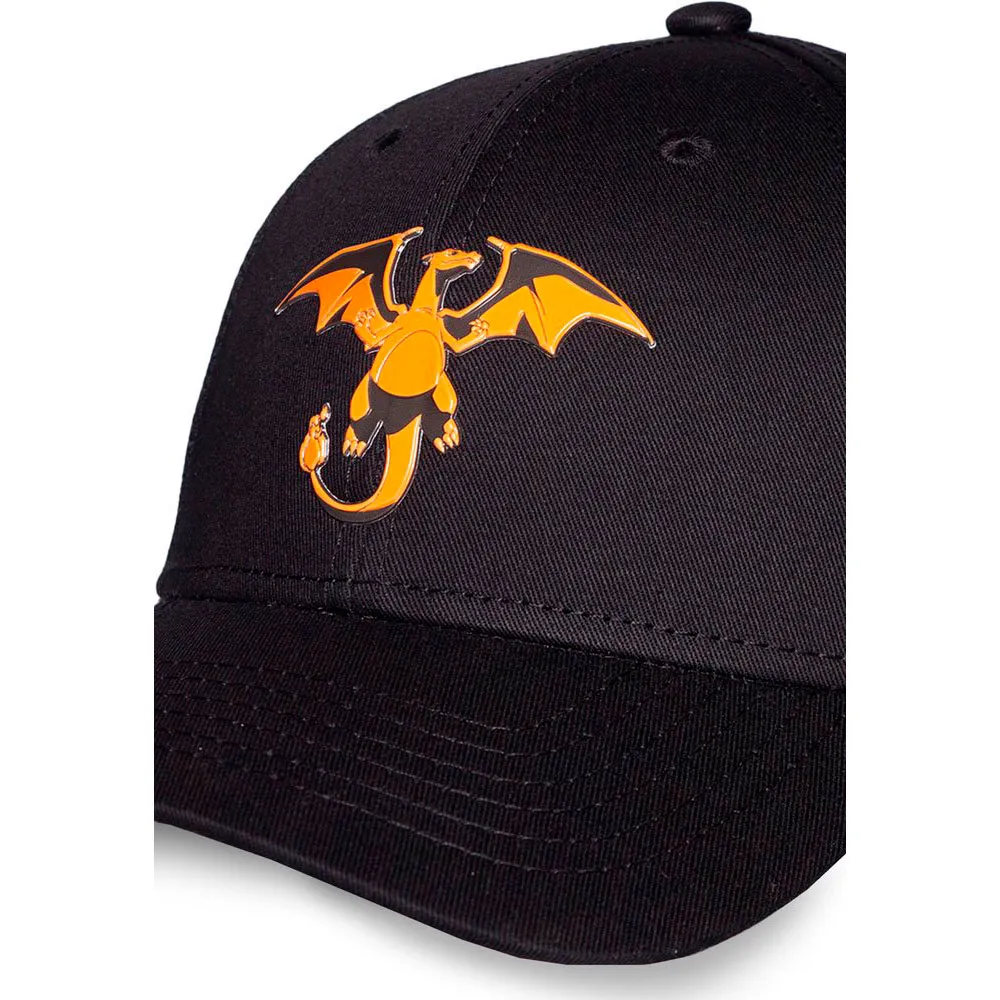 Difuzed Pokemon Charizard Patch Cap, Multicolor, One Size