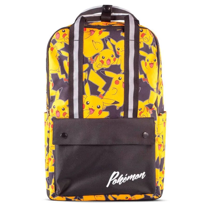 Difuzed Pokémon Pikachu Ryggsekk 46 Cm, Black / yellow