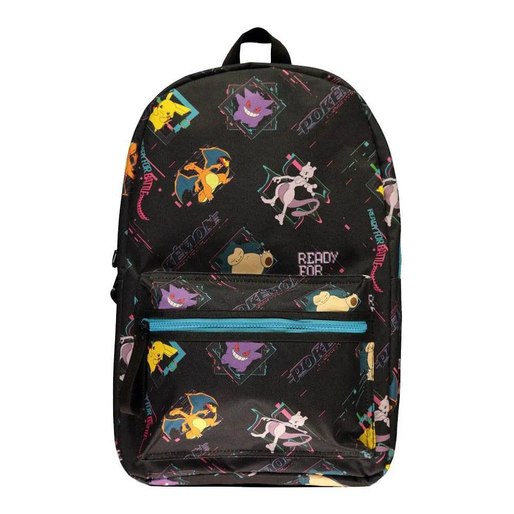 Difuzed Pokémon Ready For Aop Ryggsekk, Multicolor Difuzed Pokémon Ready For Aop Ryggsekk, Multicolor