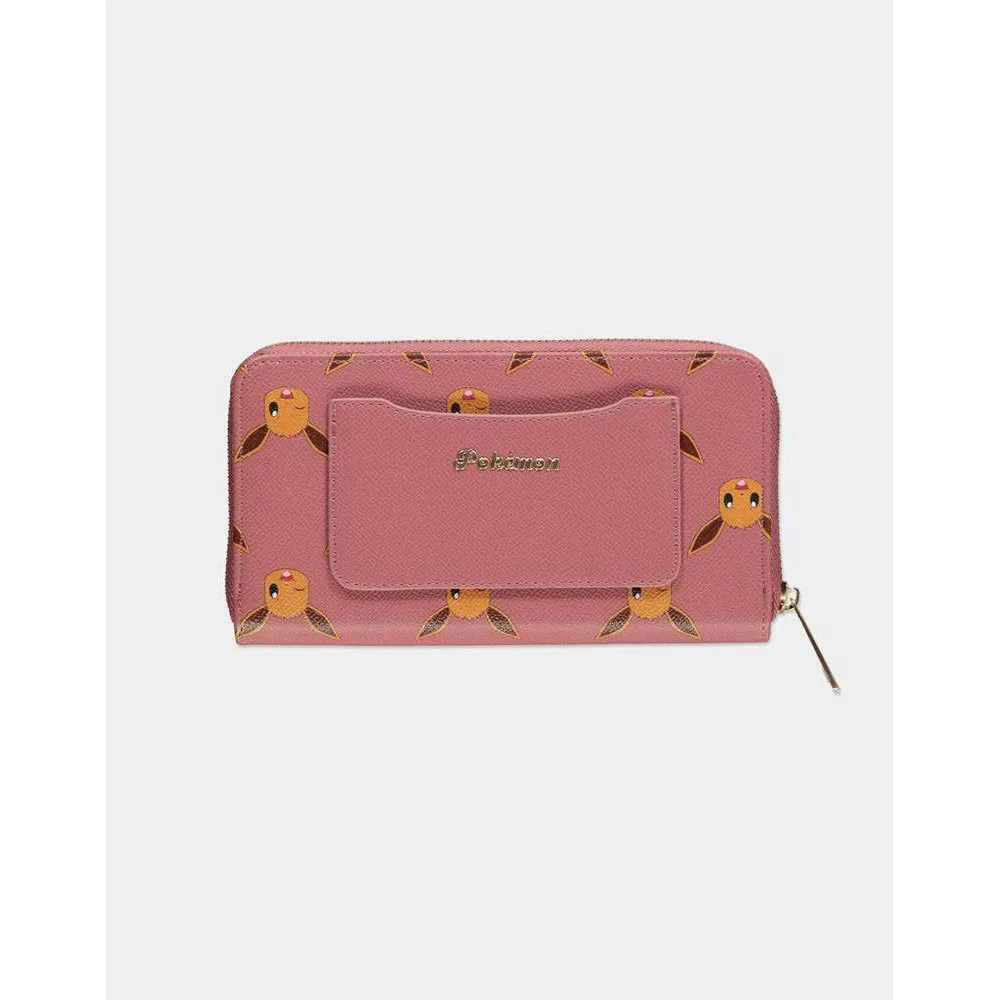 Difuzed Pokémon Zip Around Eevee Aop Lommebok, Multicolor, One Size