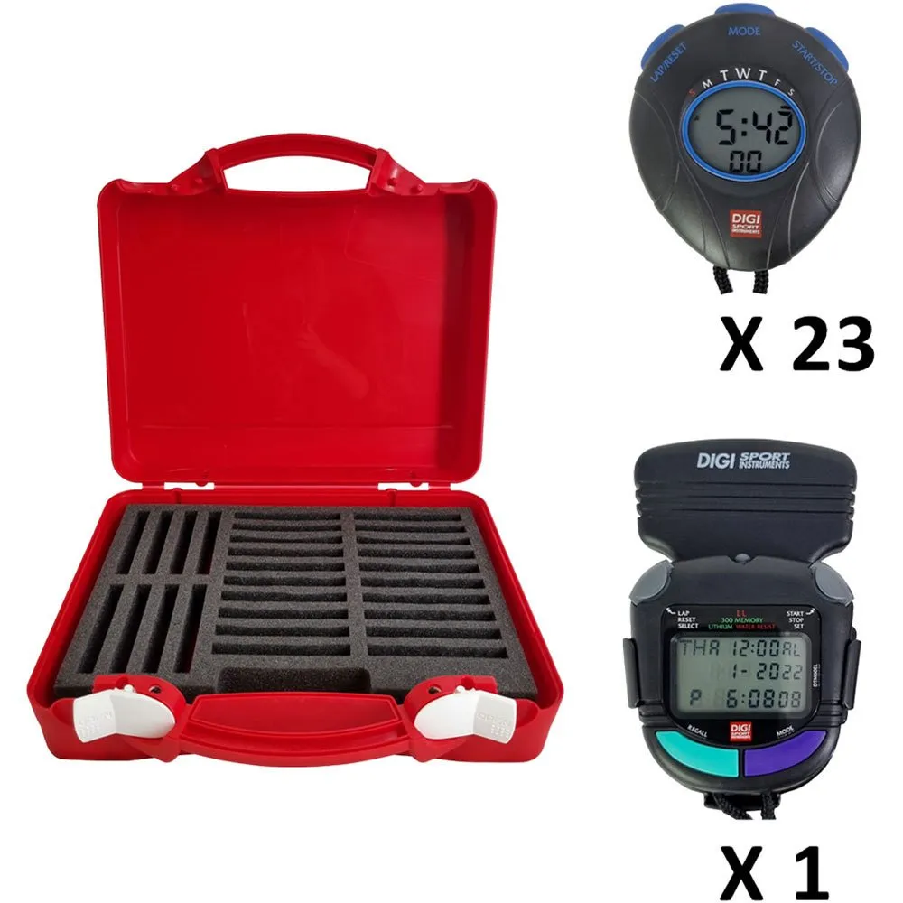 Digi Sport Instruments 23 Dt1+1dtm60el Stoppeklokke, Black, One Size
