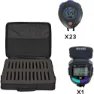 Digi Sport Instruments 23 Dt1+1dtm60el Stoppeklokke+myk Veske, Black, One Size