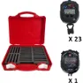 Digi Sport Instruments 23 Sco+1 C300 Stoppeklokke-sett, Black, One Size