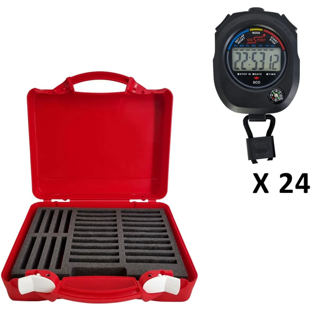 Digi Sport Instruments Sco Stoppeklokke 24 Enheter, Black, One Size
