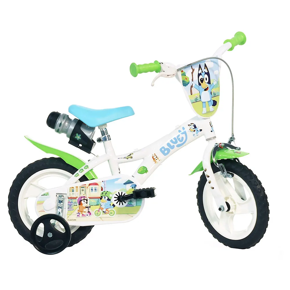 Dino Bikes 12´´ Bluey Sykkel, White, 3-5Y, Barnesykkel Dino Bikes 12´´ Bluey Sykkel, White, 3-5Y, Barnesykkel