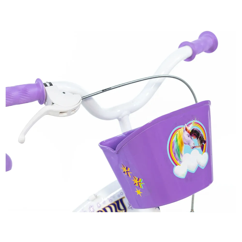 Dino Bikes 12´´ Enhjørningsakademiet Sykkel, White, 3-5Y, Barnesykkel Dino Bikes 12´´ Enhjørningsakademiet Sykkel, White, 3-5Y, Barnesykkel