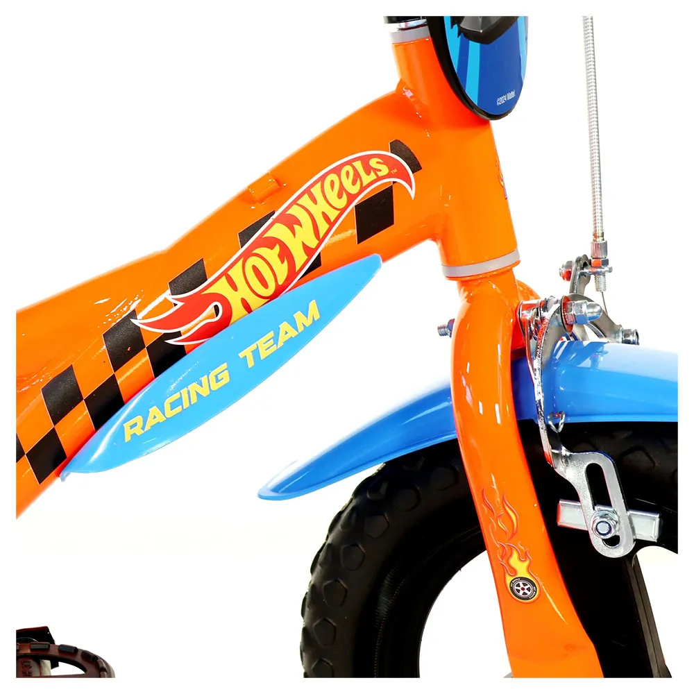 Dino Bikes 12´´ Hot Wheels Sykkel, Orange, 3-5Y, Barnesykkel Dino Bikes 12´´ Hot Wheels Sykkel, Orange, 3-5Y, Barnesykkel