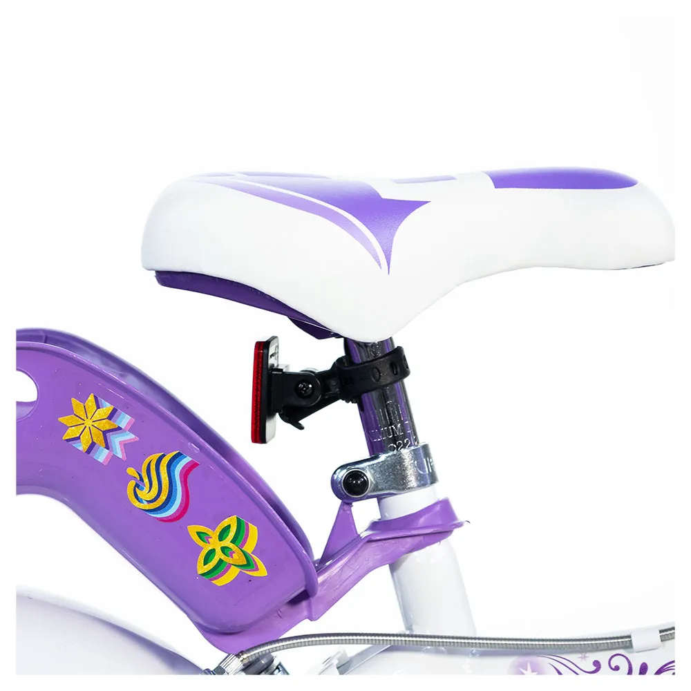 Dino Bikes 14´´ Enhjørningsakademiet Sykkel, White, 4-6Y, Barnesykkel Dino Bikes 14´´ Enhjørningsakademiet Sykkel, White, 4-6Y, Barnesykkel