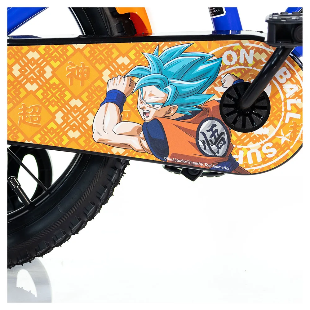 Dino Bikes 16´´ Dragon Ball Sykkel, Blue, 5-7Y, Barnesykkel