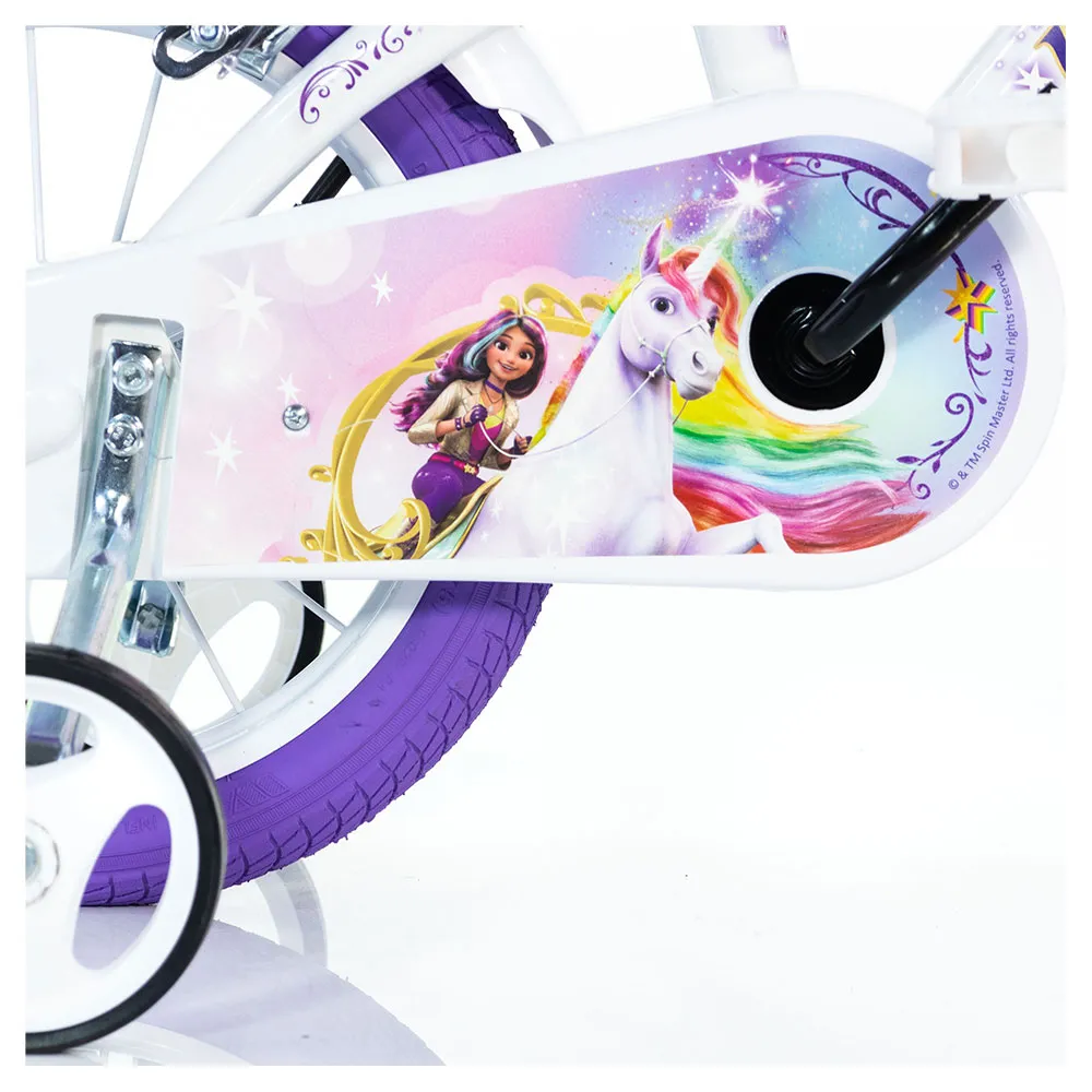 Dino Bikes 16´´ Enhjørningsakademiet Sykkel, White, 5-7Y, Barnesykkel Dino Bikes 16´´ Enhjørningsakademiet Sykkel, White, 5-7Y, Barnesykkel