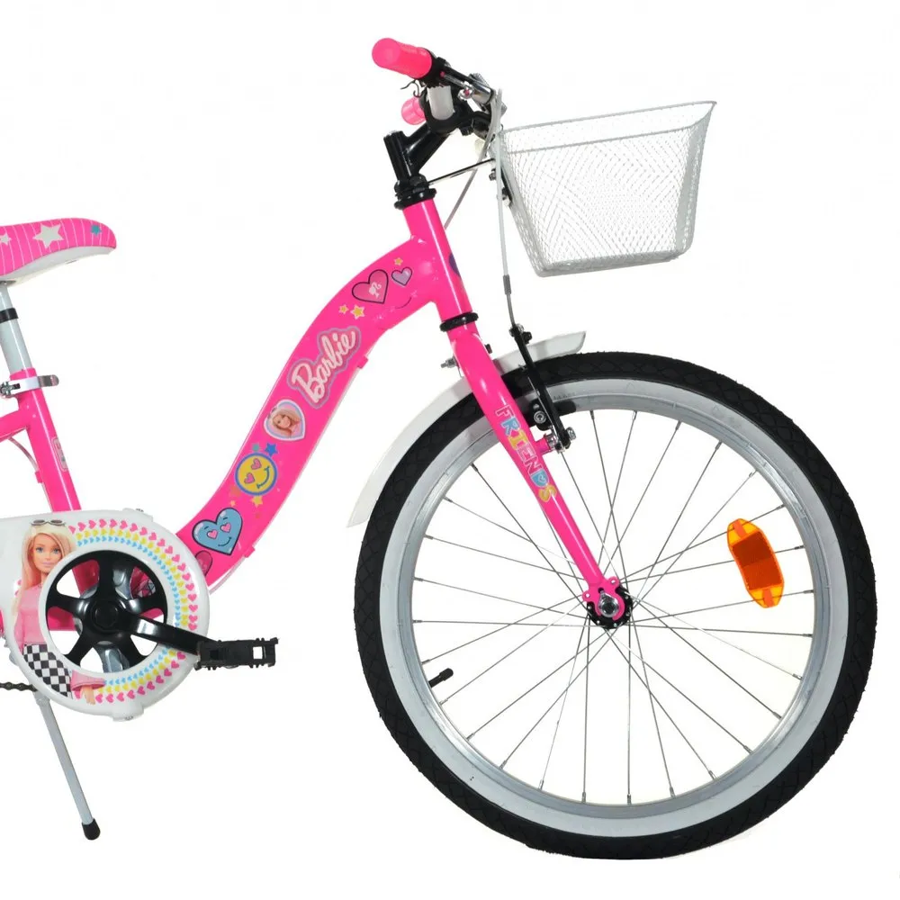 Dino Bikes Barbie 20´´ Sykkel, Pink, 7Y, Barnesykkel Dino Bikes Barbie 20´´ Sykkel, Pink, 7Y, Barnesykkel