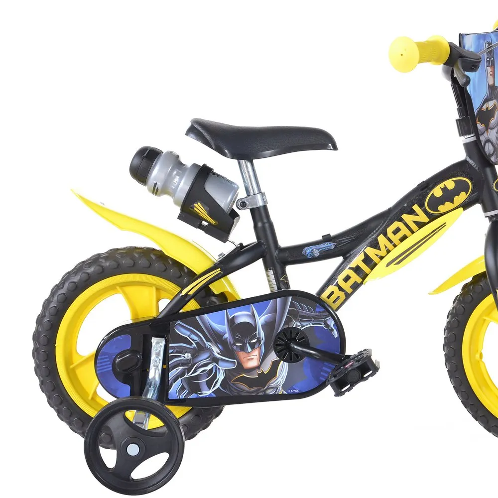 Dino Bikes Batman 12´´ Sykkel, Black, 3-5Y, Barnesykkel Dino Bikes Batman 12´´ Sykkel, Black, 3-5Y, Barnesykkel