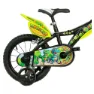 Dino Bikes Dino Adventure 16´´ Sykkel, Black / yellow, 5-7Y, Barnesykkel