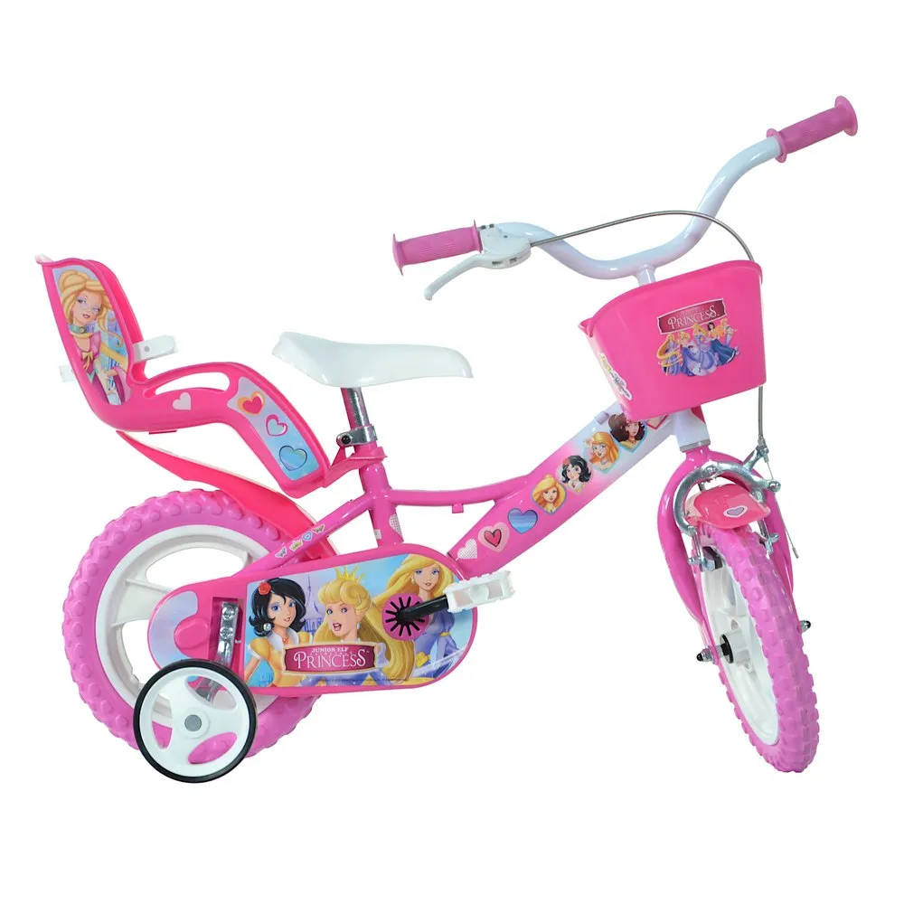 Dino Bikes Fairytale Princess 12 ´´ Sykkel, Pink, 3-5Y, Barnesykkel Dino Bikes Fairytale Princess 12 ´´ Sykkel, Pink, 3-5Y, Barnesykkel