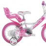 Dino Bikes Hearts 16´´ Sykkel, White, 5-7Y, Barnesykkel