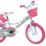 Dino Bikes Hello Kitty 14´´ Sykkel Refurbished, White, 4-6Y, Barnesykkel