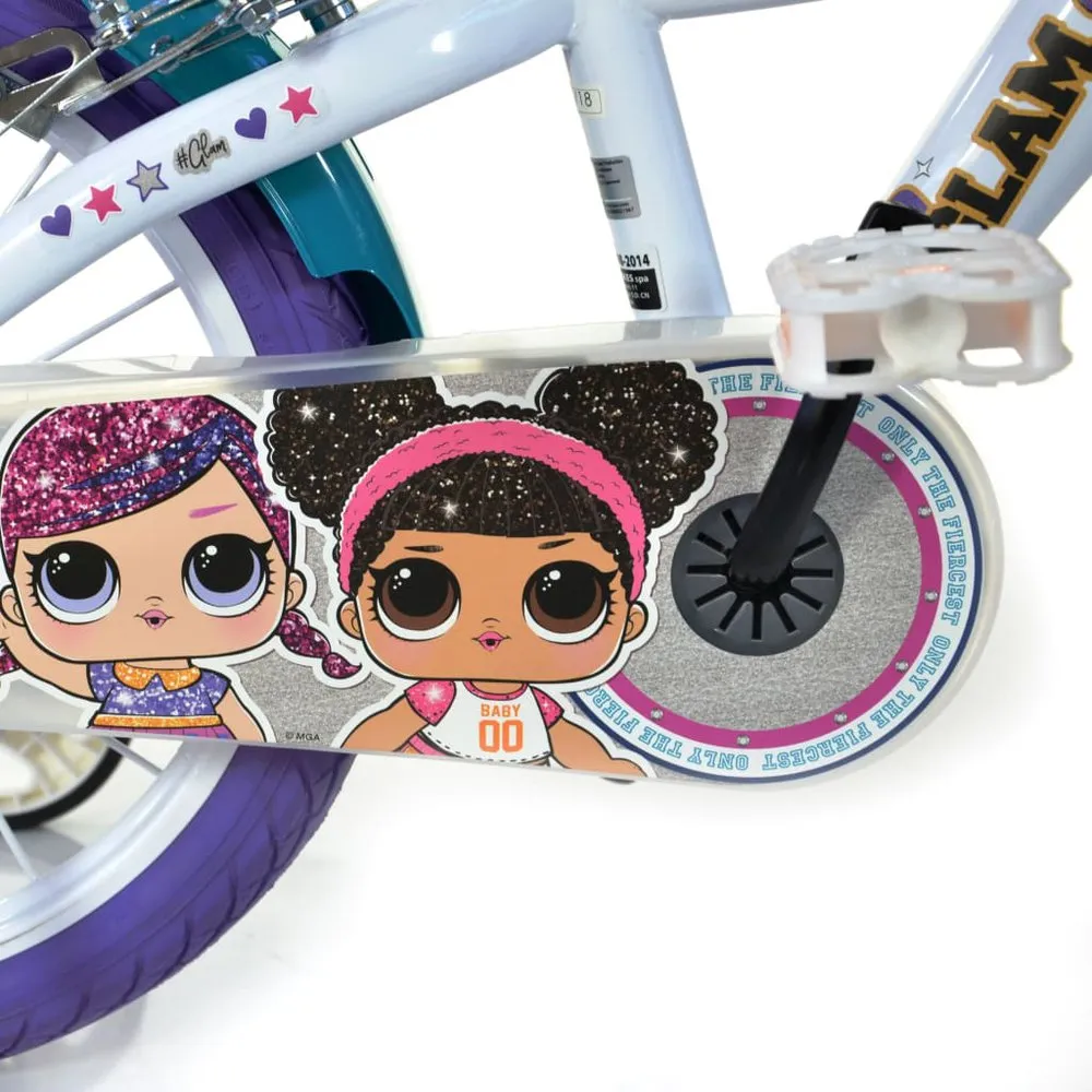 Dino Bikes Lol 16´´ Sykkel, Pink, 6-8Y, Barnesykkel