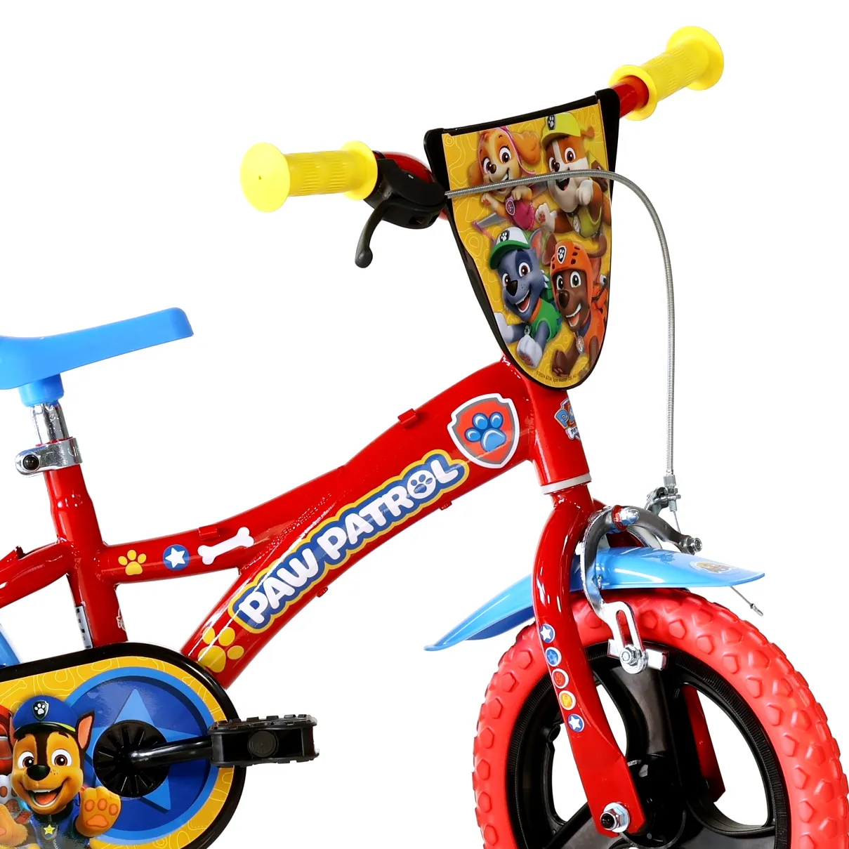 Dino Bikes Paw Patrol 12´´ Sykkel, Red, 3-5Y, Barnesykkel