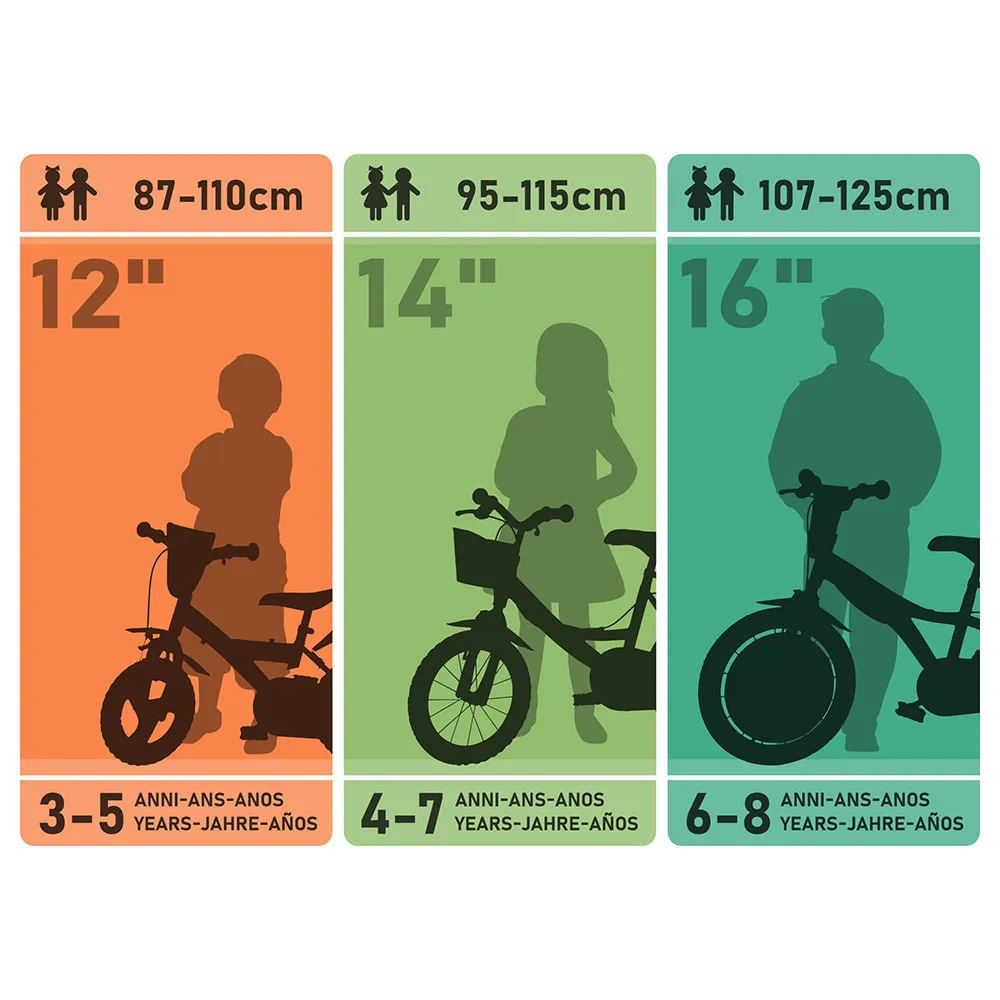 Dino Bikes Paw Patrol 14´´ Sykkel, Red, 4-6Y, Barnesykkel