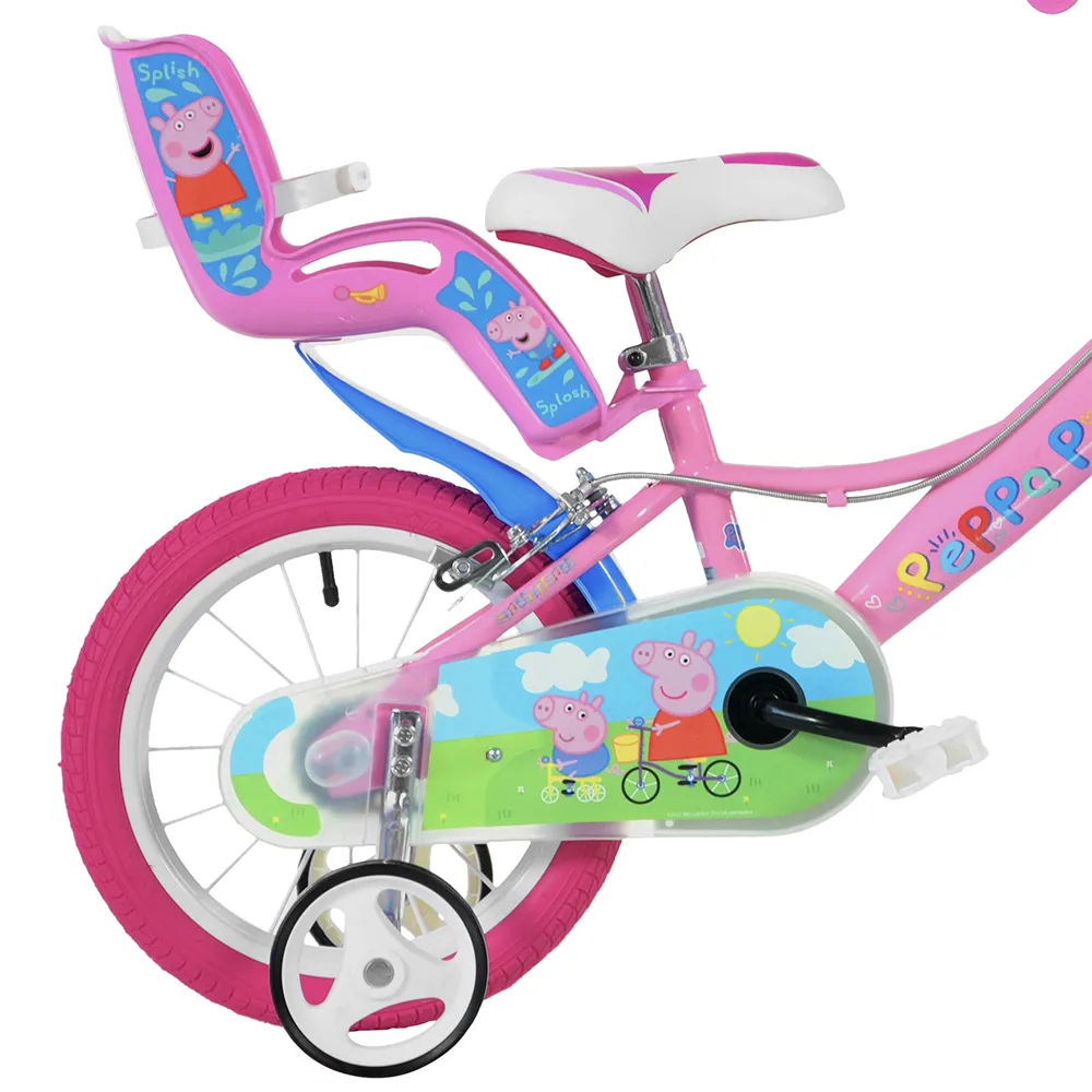 Dino Bikes Peppa Pig 14 Sykkel Refurbished, Pink, 4-7Y, Barnesykkel Dino Bikes Peppa Pig 14 Sykkel Refurbished, Pink, 4-7Y, Barnesykkel