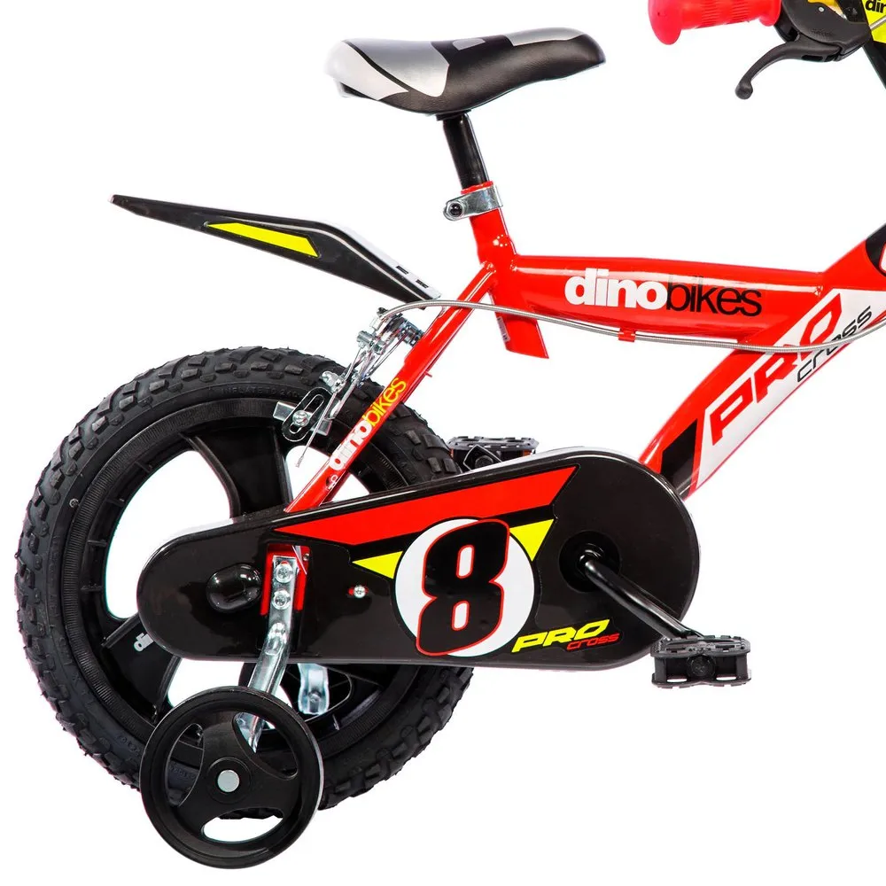 Dino Bikes Pro Cross 14´´ Sykkel, Red, 4-6Y, Barnesykkel Dino Bikes Pro Cross 14´´ Sykkel, Red, 4-6Y, Barnesykkel