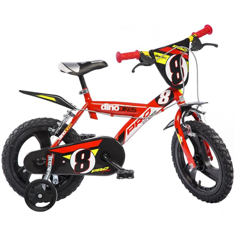 Dino Bikes Pro-cross 16´´ Sykkel, Red, 6-8Y, Barnesykkel Dino Bikes Pro-cross 16´´ Sykkel, Red, 6-8Y, Barnesykkel