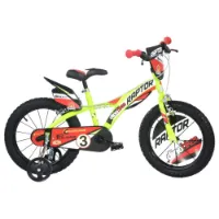 Dino Bikes Raptor Fluorescent 16 Sykkel Dino Bikes Raptor Fluorescent 16 Sykkel