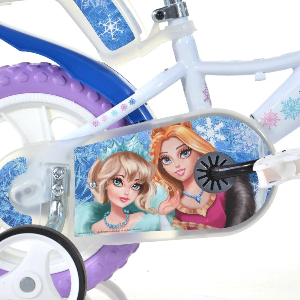 Dino Bikes Snow Queen 12´´ Sykkel, Blue, 3-5Y, Barnesykkel Dino Bikes Snow Queen 12´´ Sykkel, Blue, 3-5Y, Barnesykkel