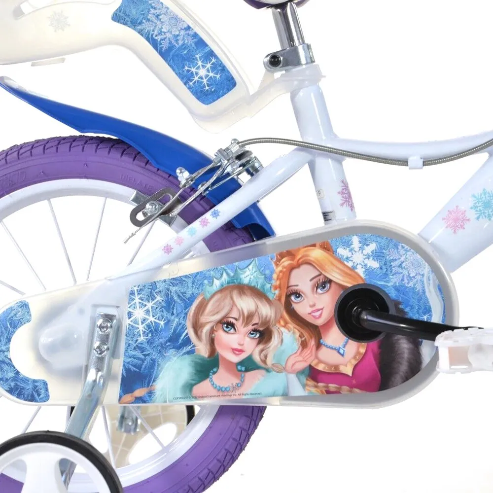 Dino Bikes Snow Queen 14´´ Sykkel, Blue, 4-6Y, Barnesykkel