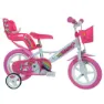 Dino Bikes Unicorn 12 Sykkel, Pink, 3-5Y, Barnesykkel