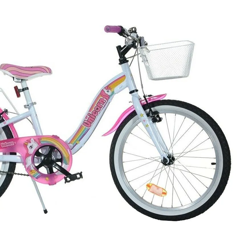 Dino Bikes Unicorn 20´´ Sykkel, Pink, 7Y, Barnesykkel