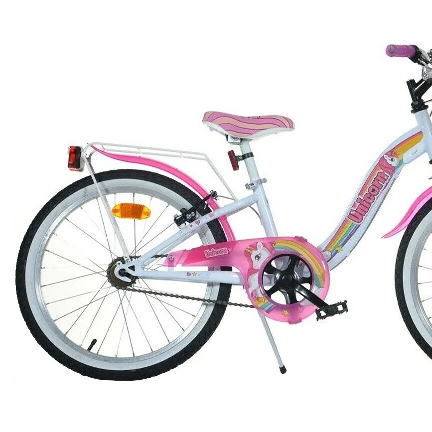 Dino Bikes Unicorn 20´´ Sykkel, Pink, 7Y, Barnesykkel