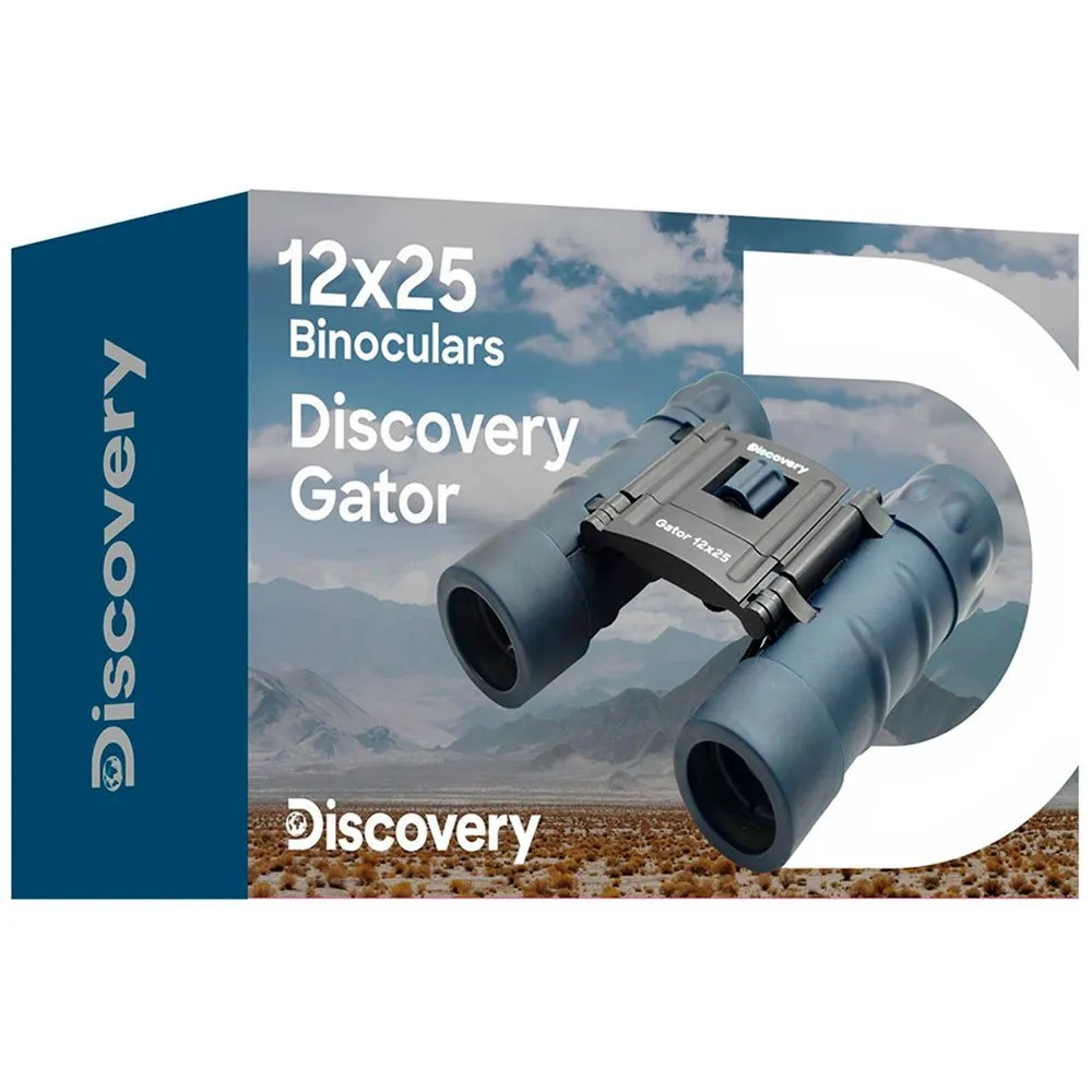 Discovery Gator 12x25 Kikkerter, Black, One Size