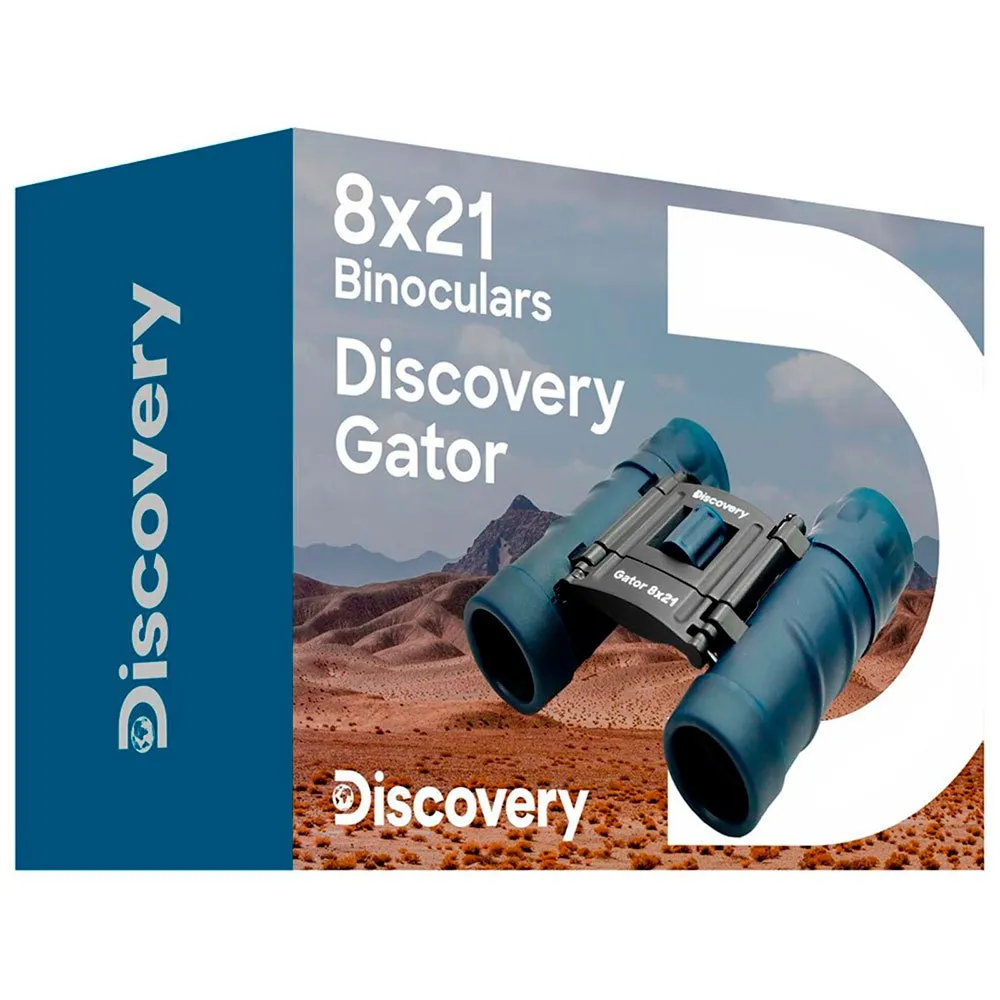 Discovery Gator 8x21 Kikkerter, Black / blue, One Size Discovery Gator 8x21 Kikkerter, Black / blue, One Size