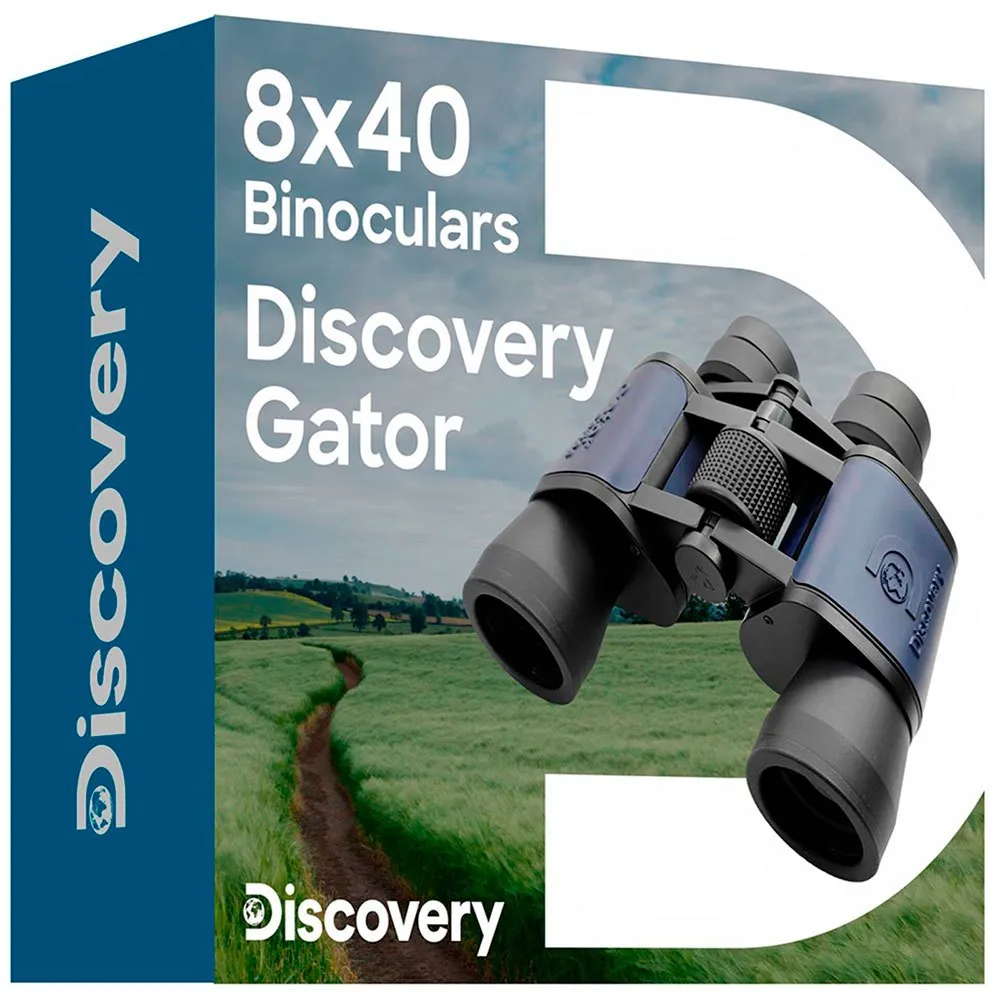 Discovery Gator 8x40 Kikkerter, Black / blue, One Size