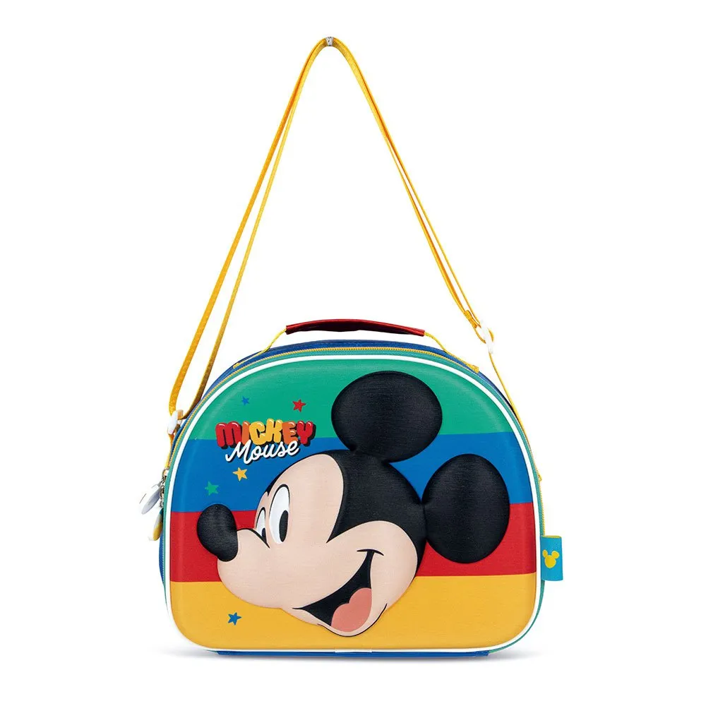 Disney 3d 26x21x11 Cm Mickey Lunsjbag, Multicolor 1