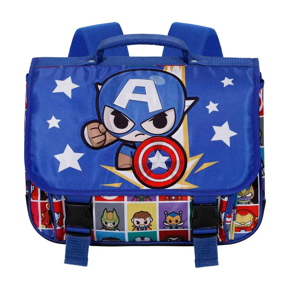 Disney Kaptein Amerika Punch Cartable 2.0 Ryggsekk, Multicolor Disney Kaptein Amerika Punch Cartable 2.0 Ryggsekk, Multicolor