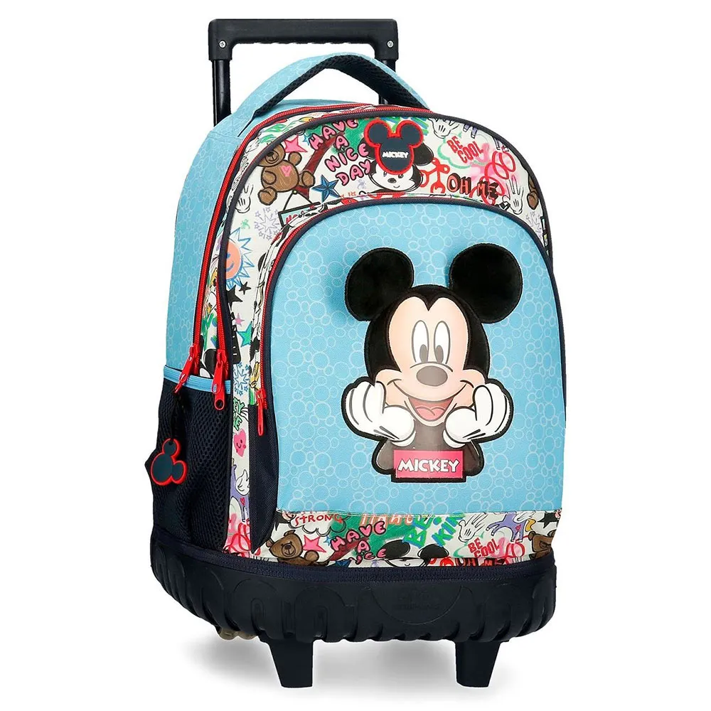 Disney Mickey Be Cool Ryggsekk Med Hjul, Blue Disney Mickey Be Cool Ryggsekk Med Hjul, Blue