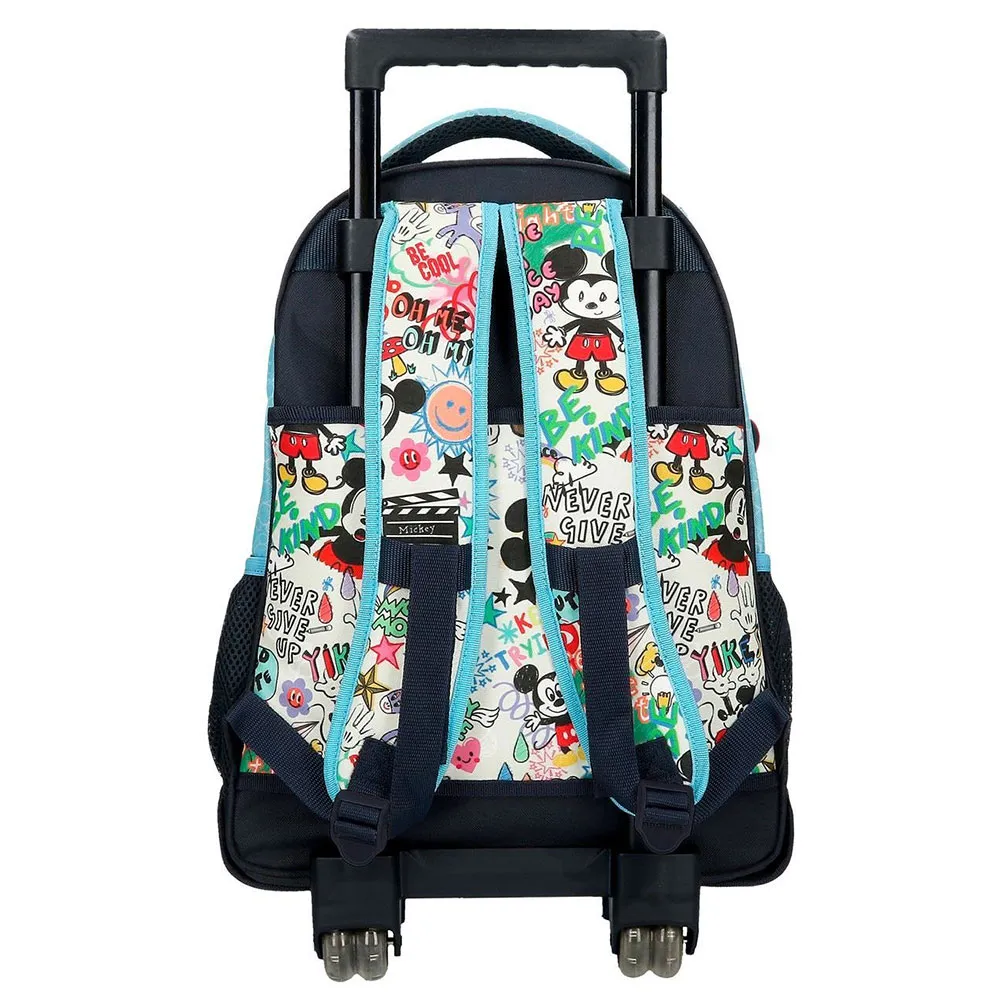 Disney Mickey Be Cool Ryggsekk Med Hjul, Blue Disney Mickey Be Cool Ryggsekk Med Hjul, Blue