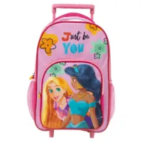 Disney Prinsesse-ryggsekk Med Hjul 24x36x12 Cm