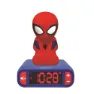 Disney Spiderman 3d Digital Vekkerklokke, Multicolor, One Size