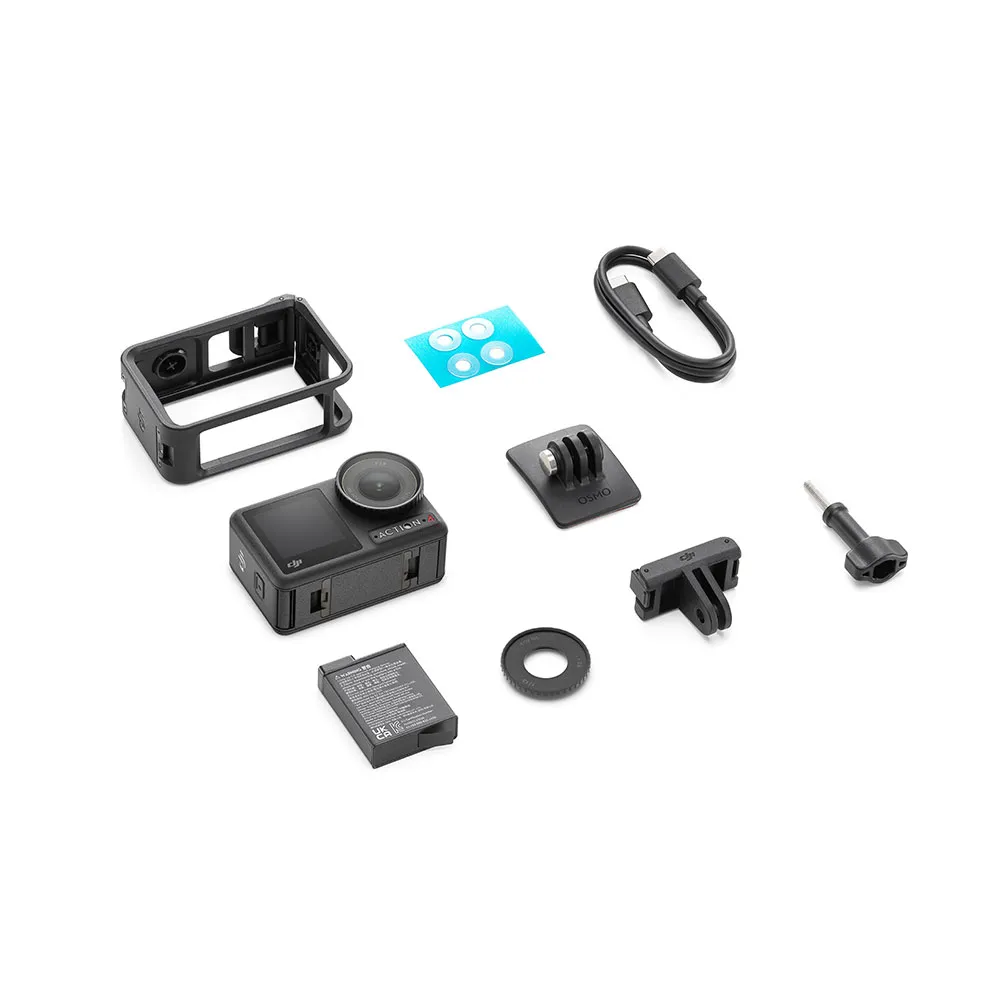 DJI Osmo 4 Standard Combo Actionkamera, One size, EU Plug 220V DJI Osmo 4 Standard Combo Actionkamera, One size, EU Plug 220V