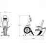 Dkn Technology Rb-5 Recumbent Treningssykkel, Black, One Size