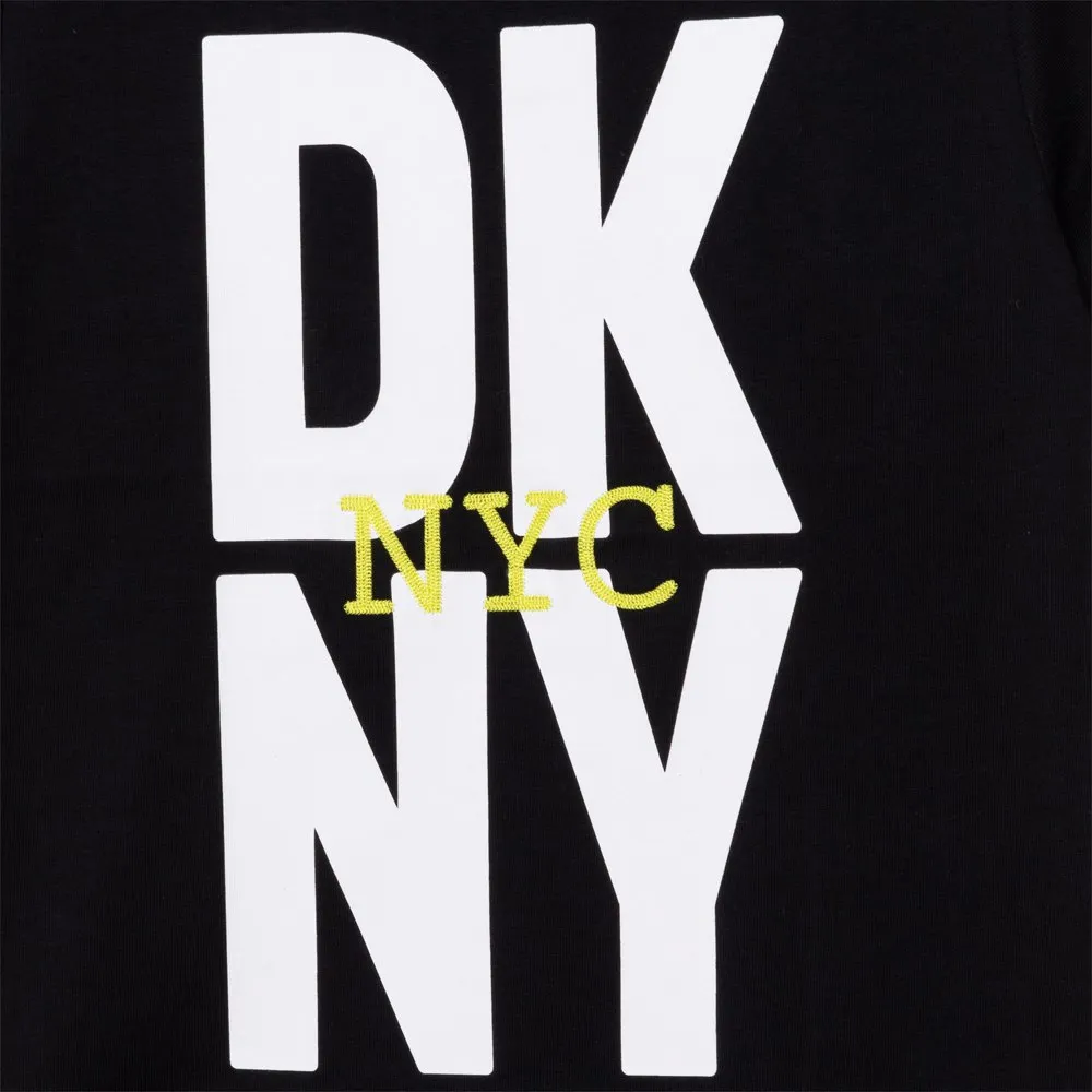Dkny D25e09 Kortarmet T-skjorte, Black, 10Y Dkny D25e09 Kortarmet T-skjorte, Black, 10Y