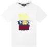 Dkny D25e48 Kortarmet T-skjorte, White, 10Y